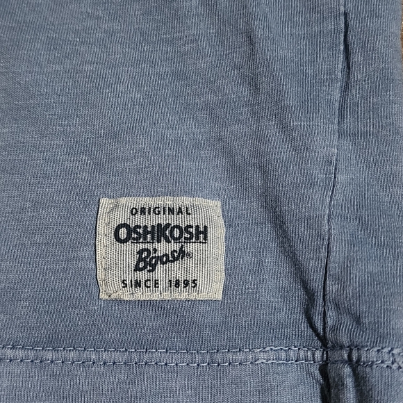 OshKosh B'gosh Classic Blue Henley Shirt - Picture 4 of 5